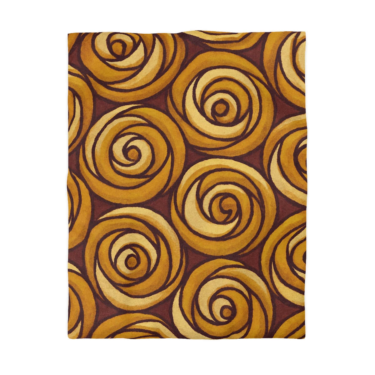 Spiral Bud Tessellation unique patterned duvets