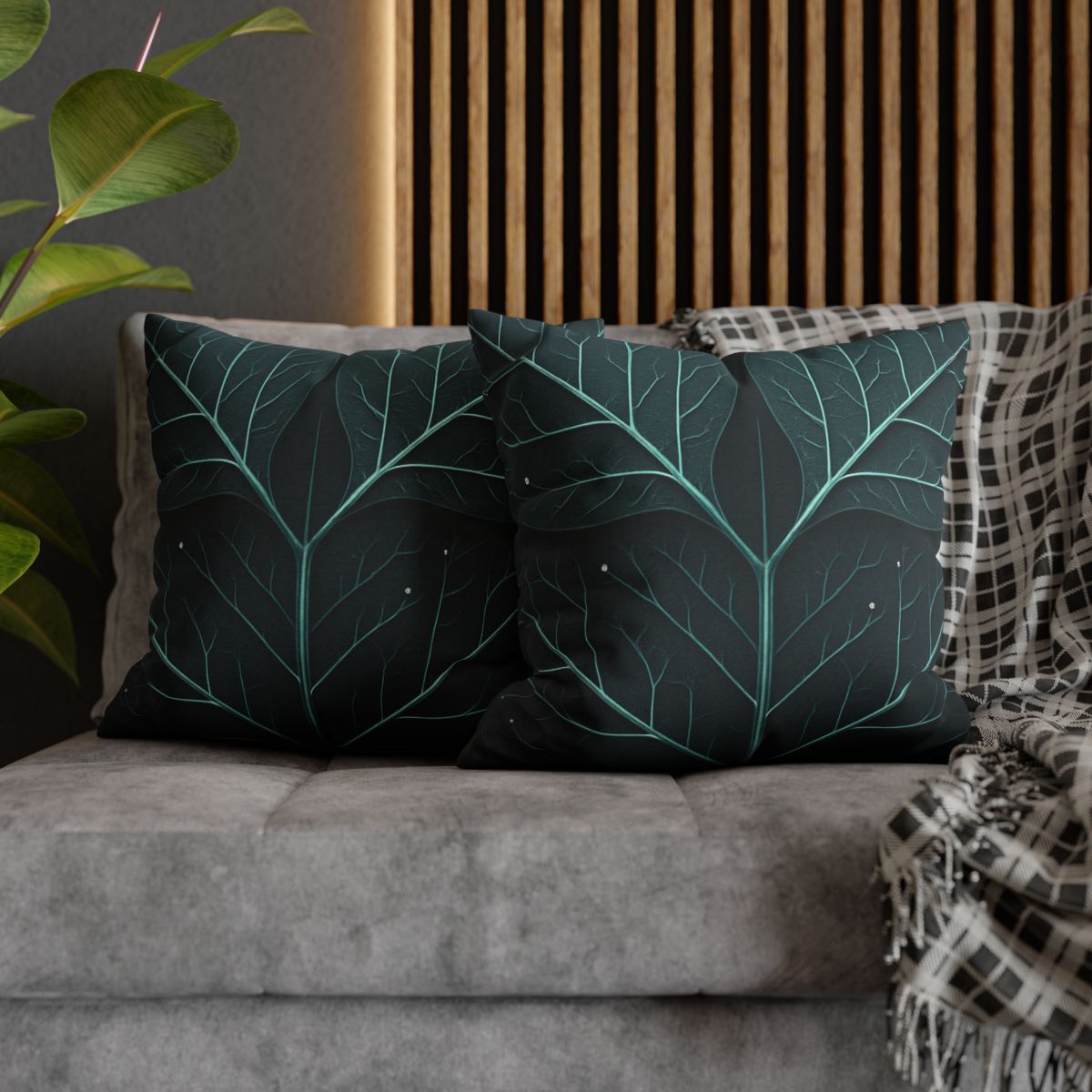 Vein Circuit Canopy trendy patterned pillow cases