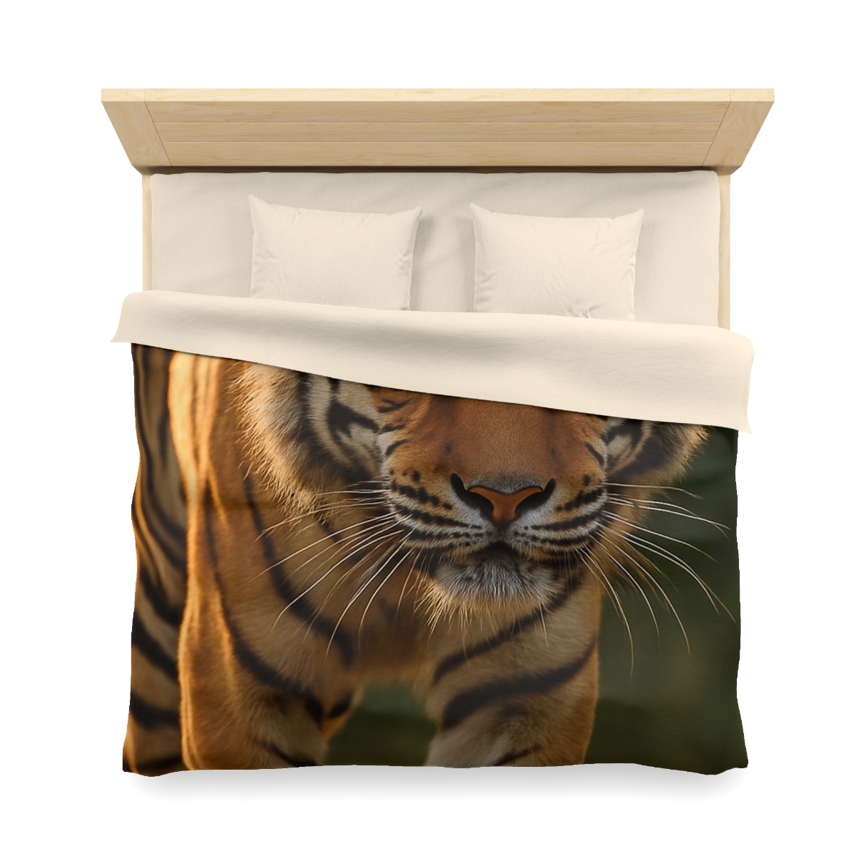 Forest Stalker Bengal Tiger designer printed duvets