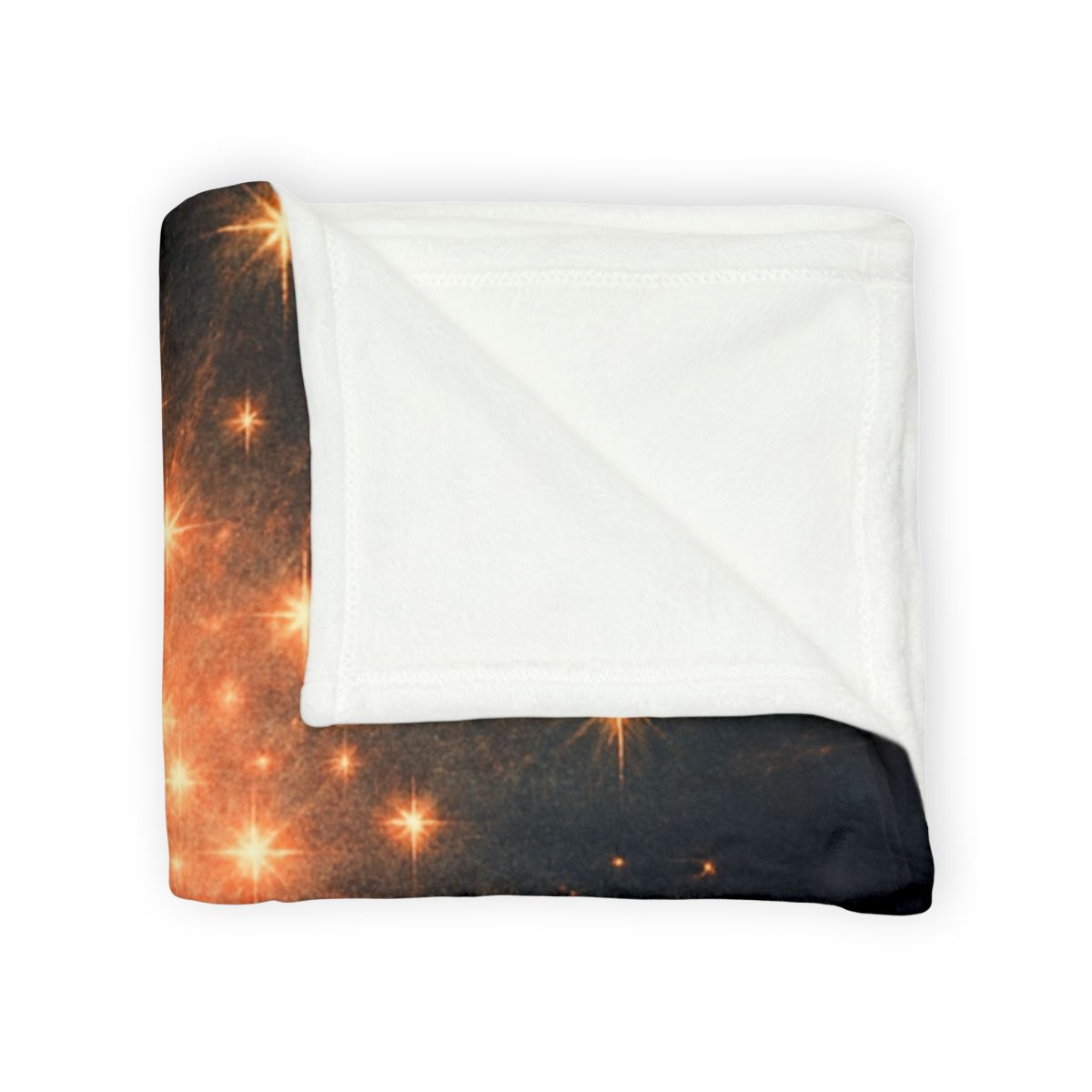 Starburst Mosaic Field personalized cozy blankets