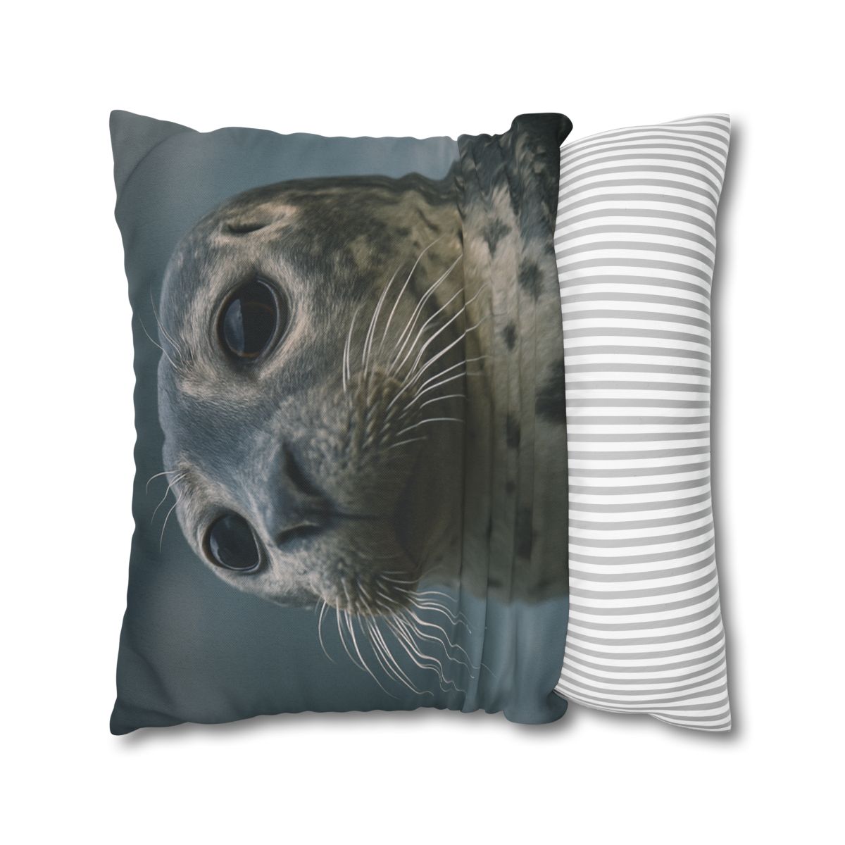 Harbor Seal Serene Gaze trendy patterned pillow cases