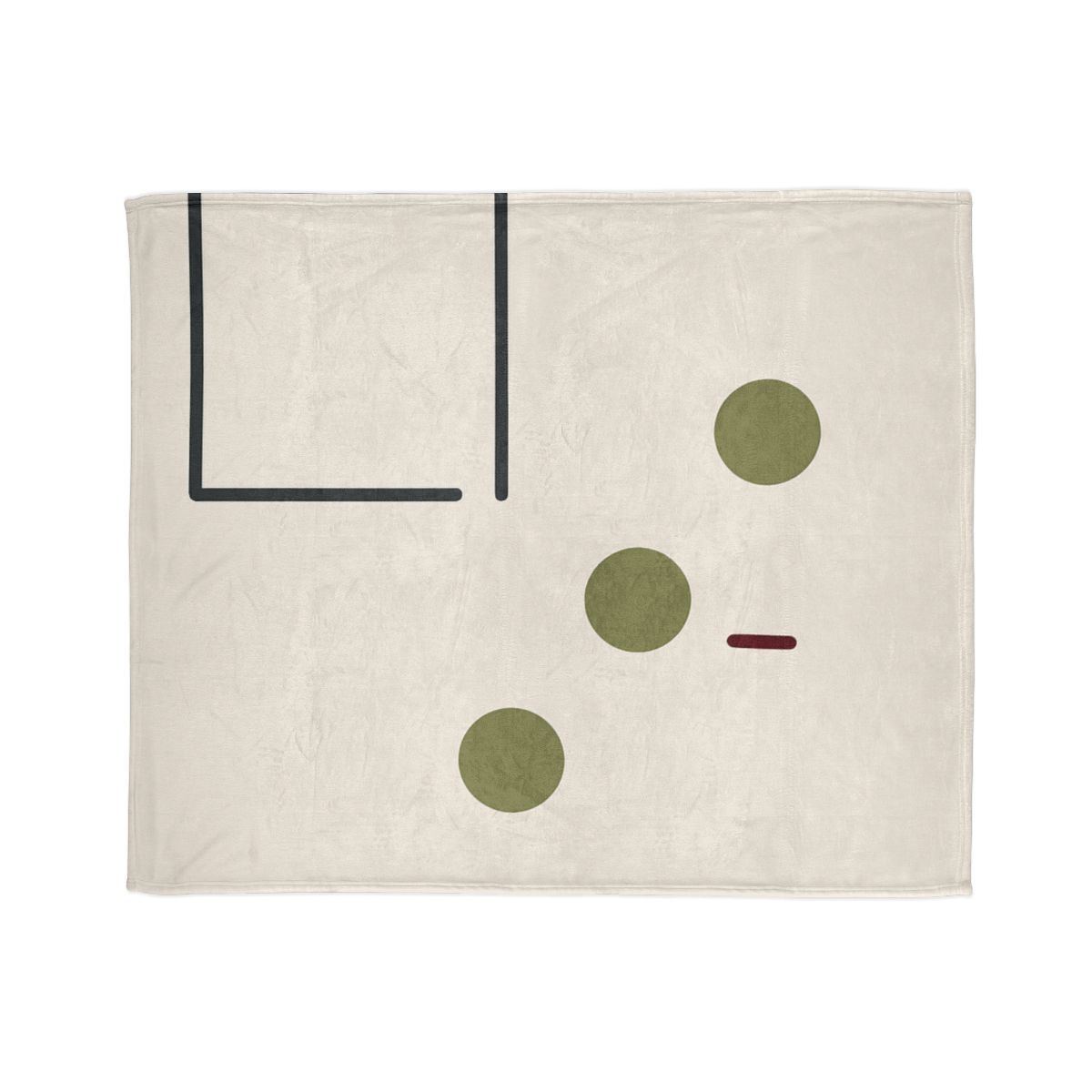 Framed Gap And Three Distant Points trendy patterned blankets