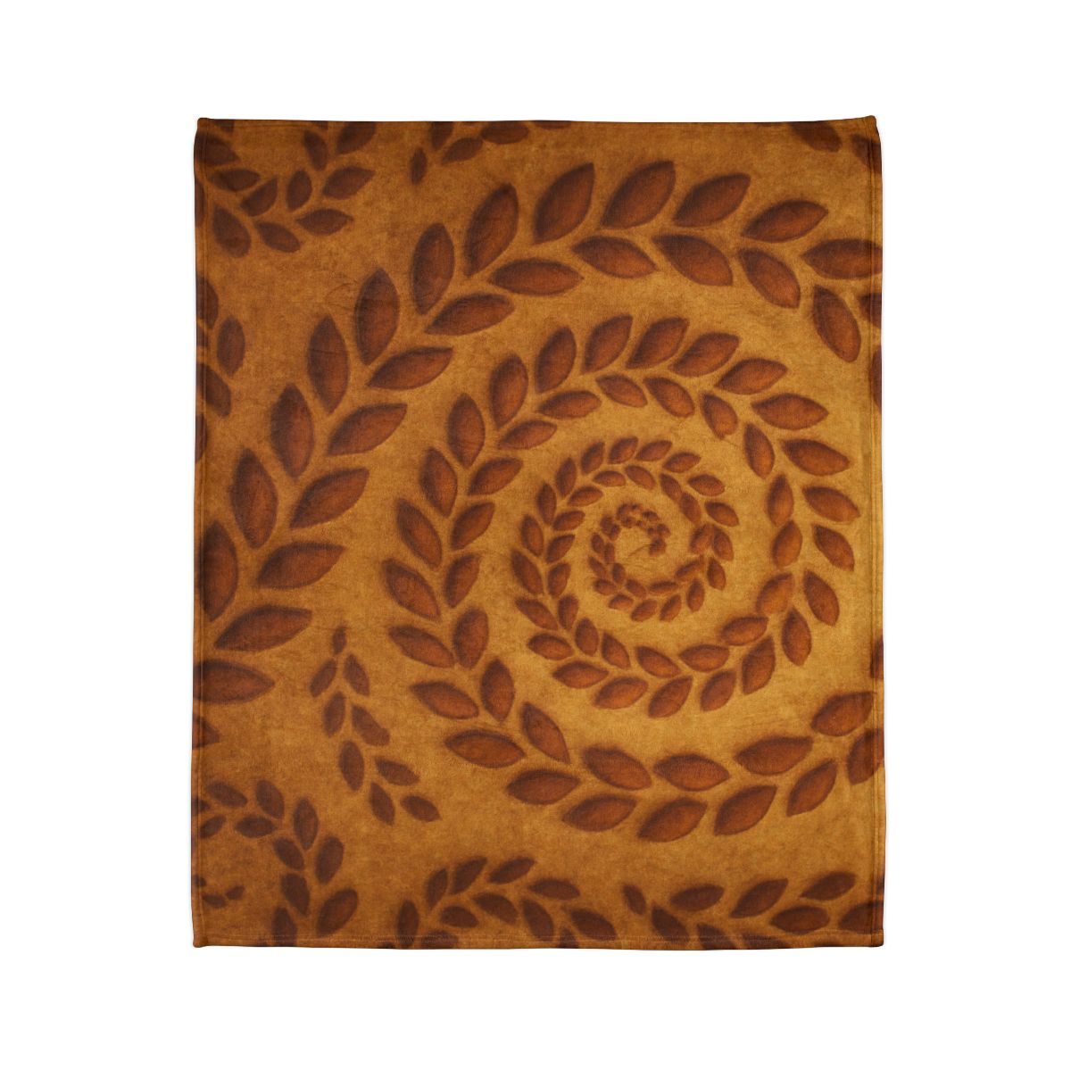 Spiral Seed Pod Chorus decorative home blankets
