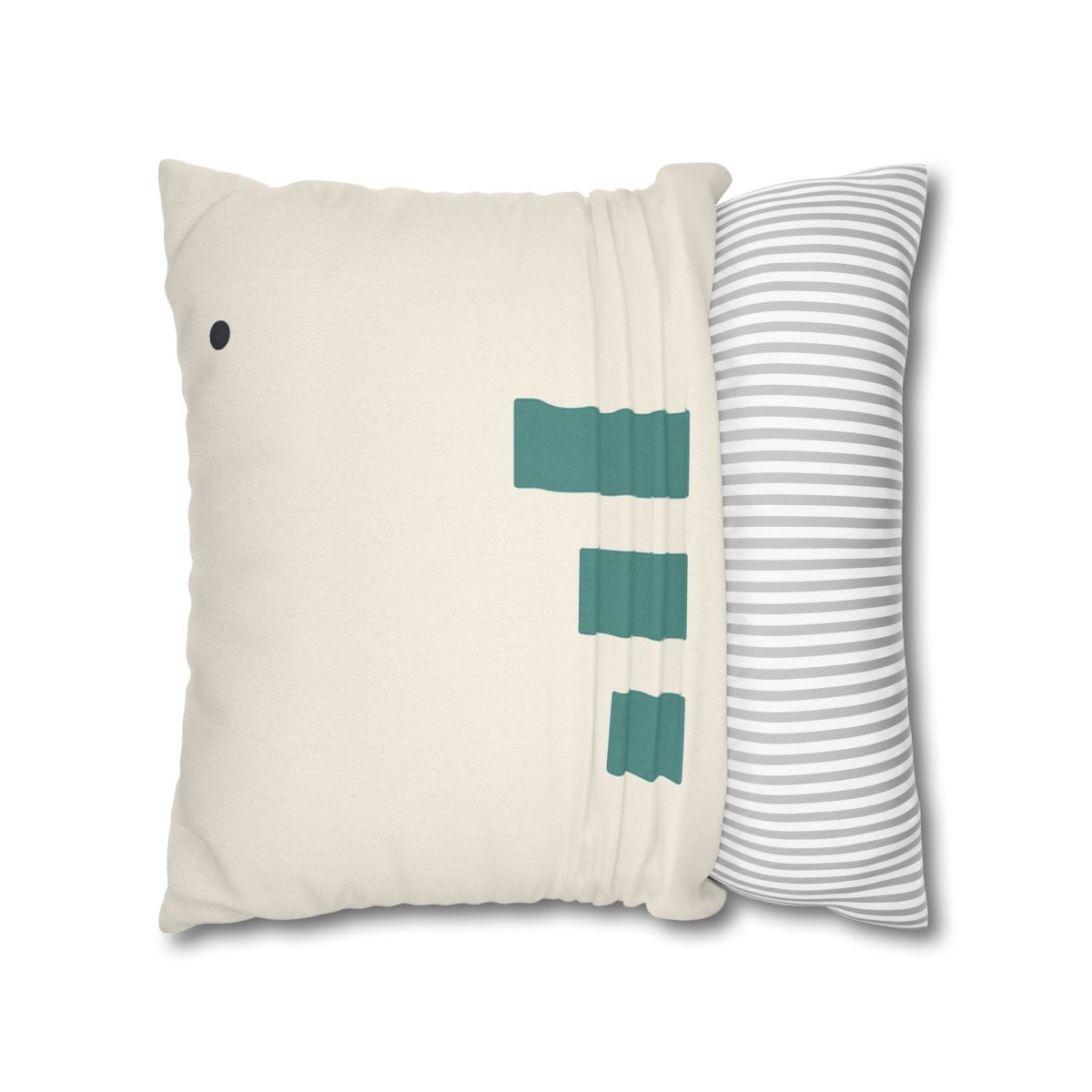 Sloping Trio With Distant Dot designer print pillow cases