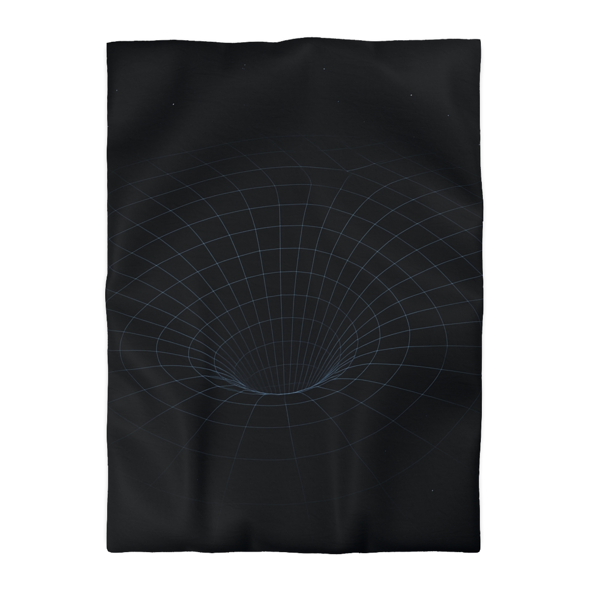 Spacetime Grid Distortion Field personalized bedding duvets