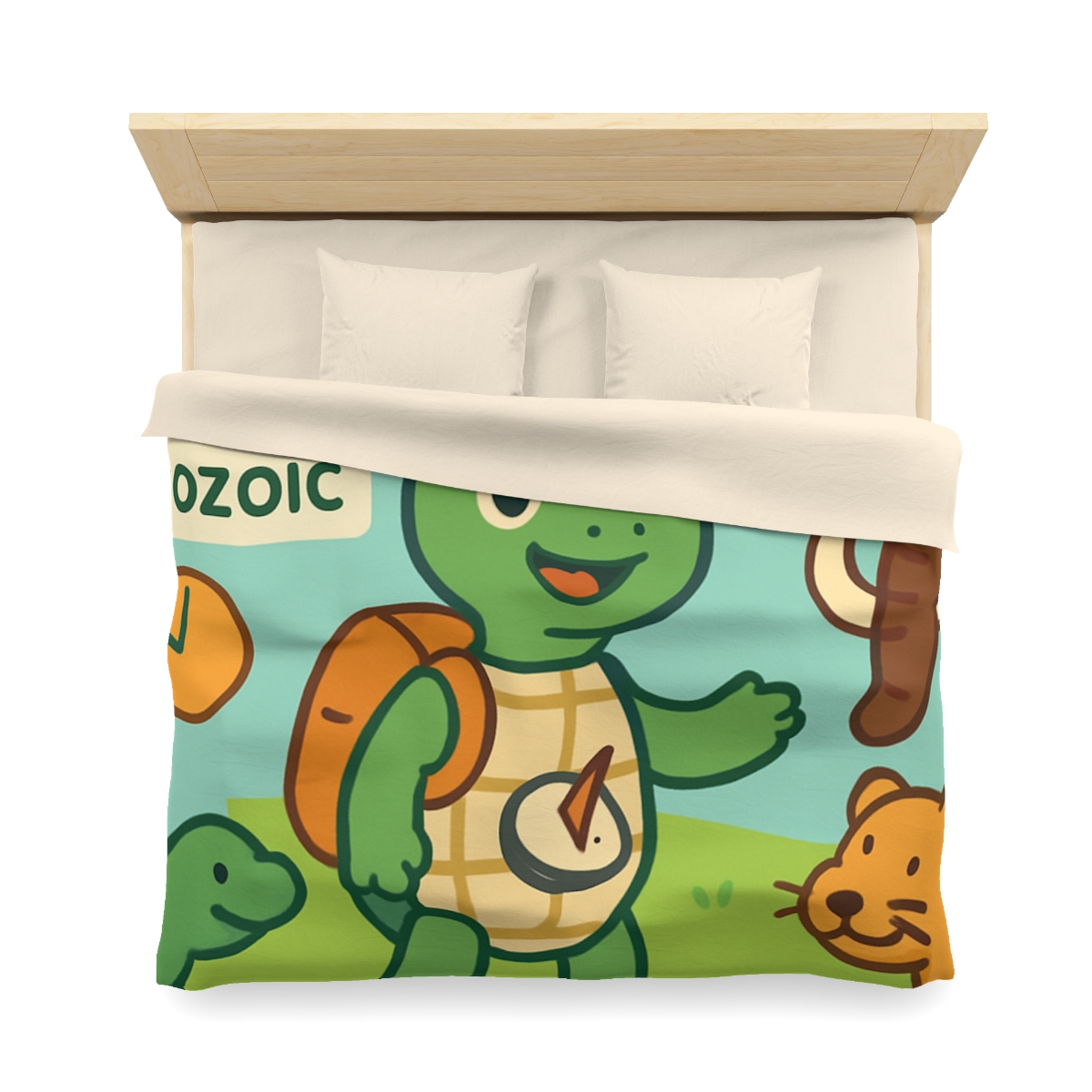 Time-Traveling Tortoise warm winter duvets