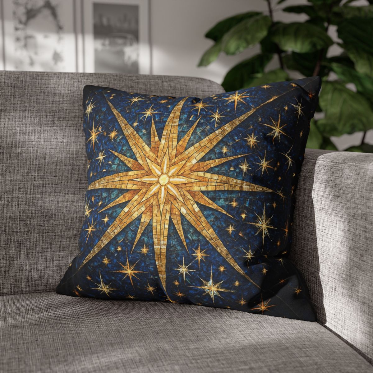 Starburst Radiant Mosaic comfortable bedding pillow covers