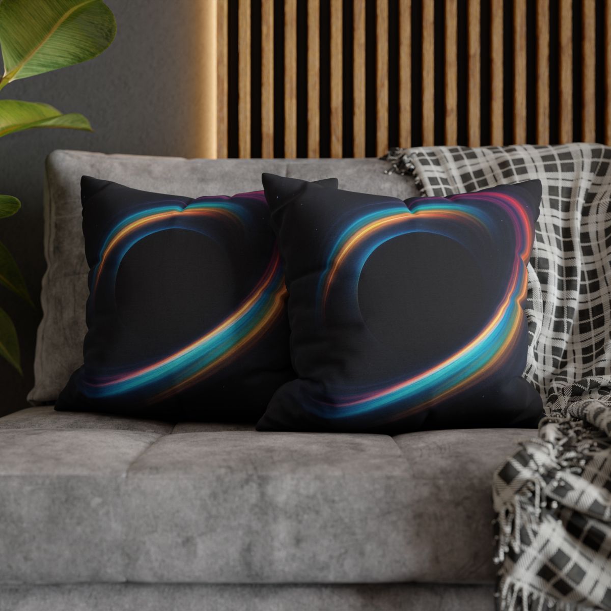 Chromatic Lensing Mirage trendy patterned pillow cases