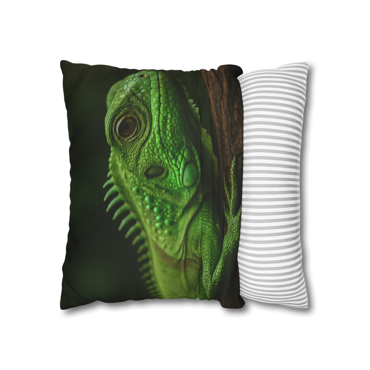 Green Iguana Sun Stillness unique gift pillow cases