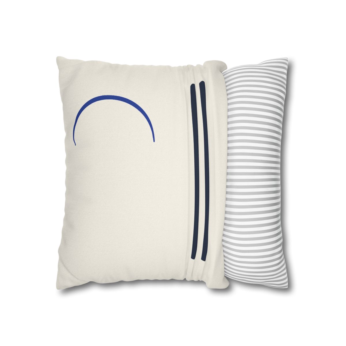 Stepped Bars Under A Crescent personalized pillow covers