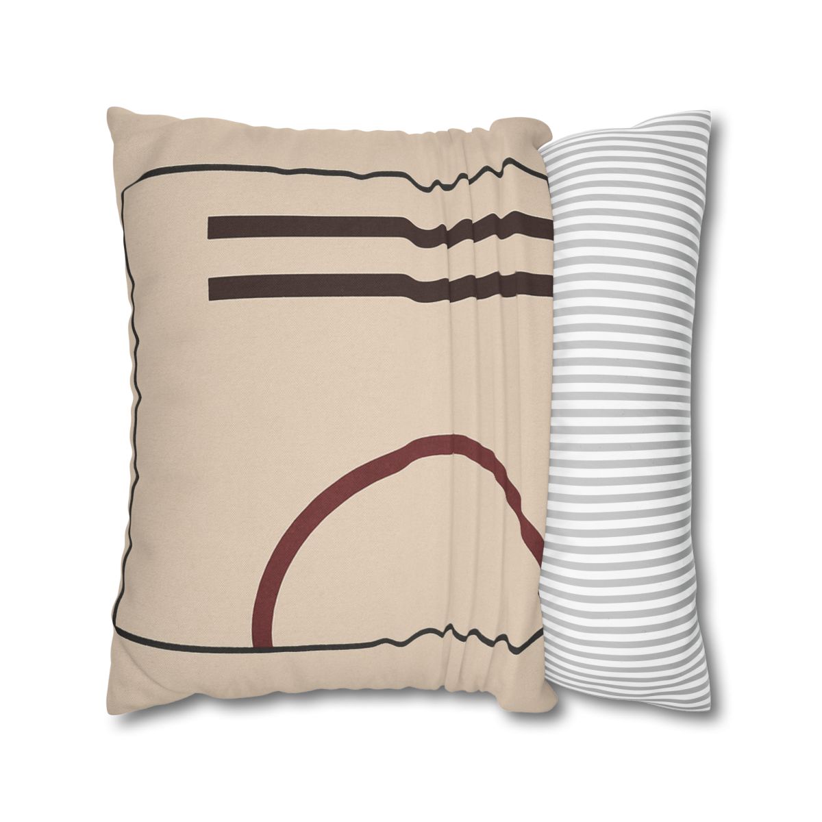 Framed Arc And Twin Columns soft cotton pillow cases