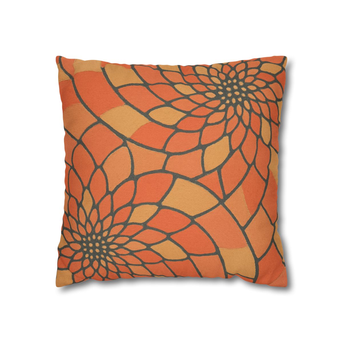 Petal Spiral Matrix designer print pillow cases