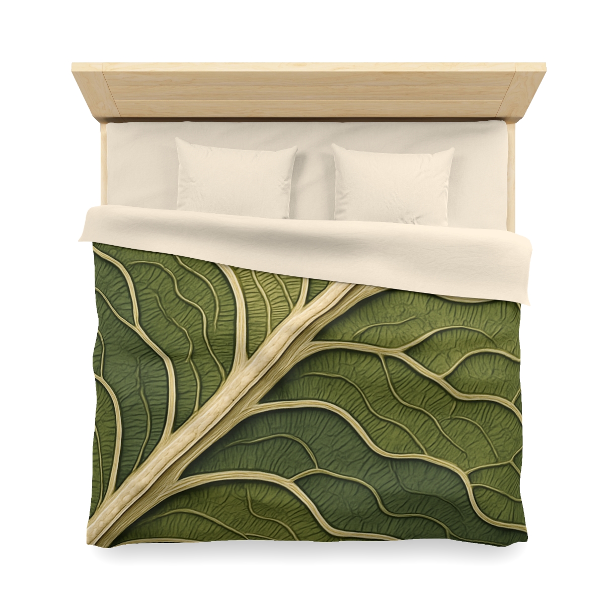 Leaf Vein Topography duvets for gifts