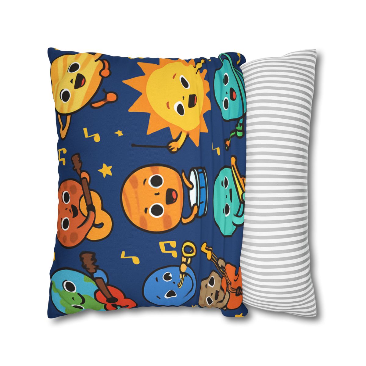 Planetary Music Band designer print pillow cases