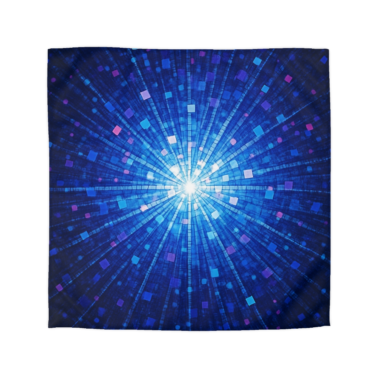 Photon Burst Mosaic custom duvets