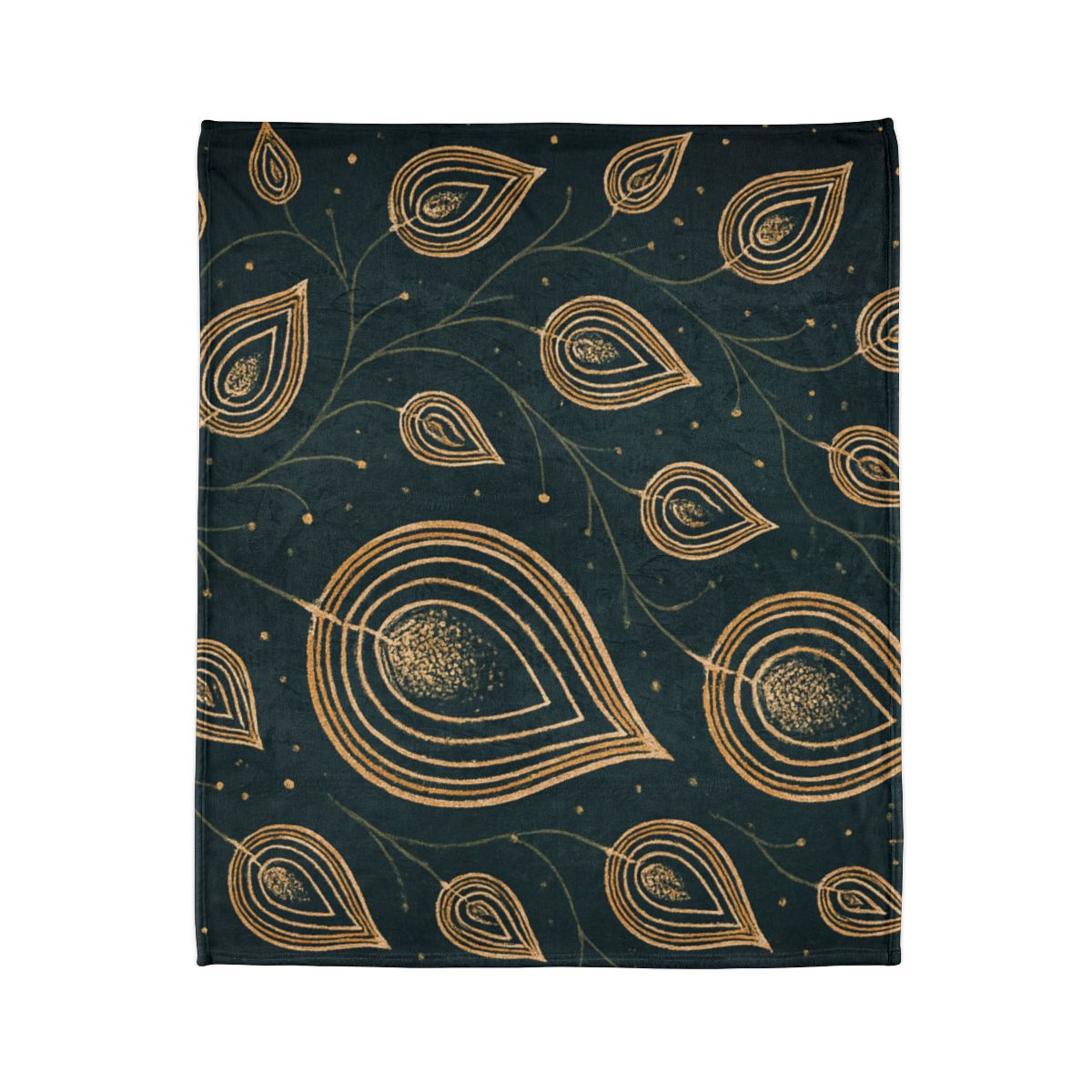 Seed Pod Constellation personalized cozy blankets