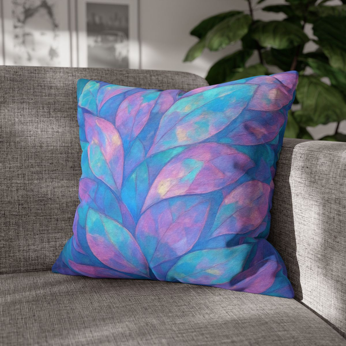 Petal Mosaic Aurora comfortable bedding pillow covers