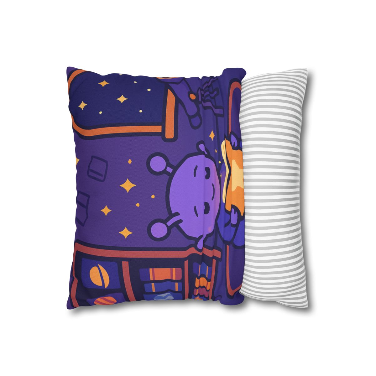 Library Of Floating Star Books personalized pillow covers