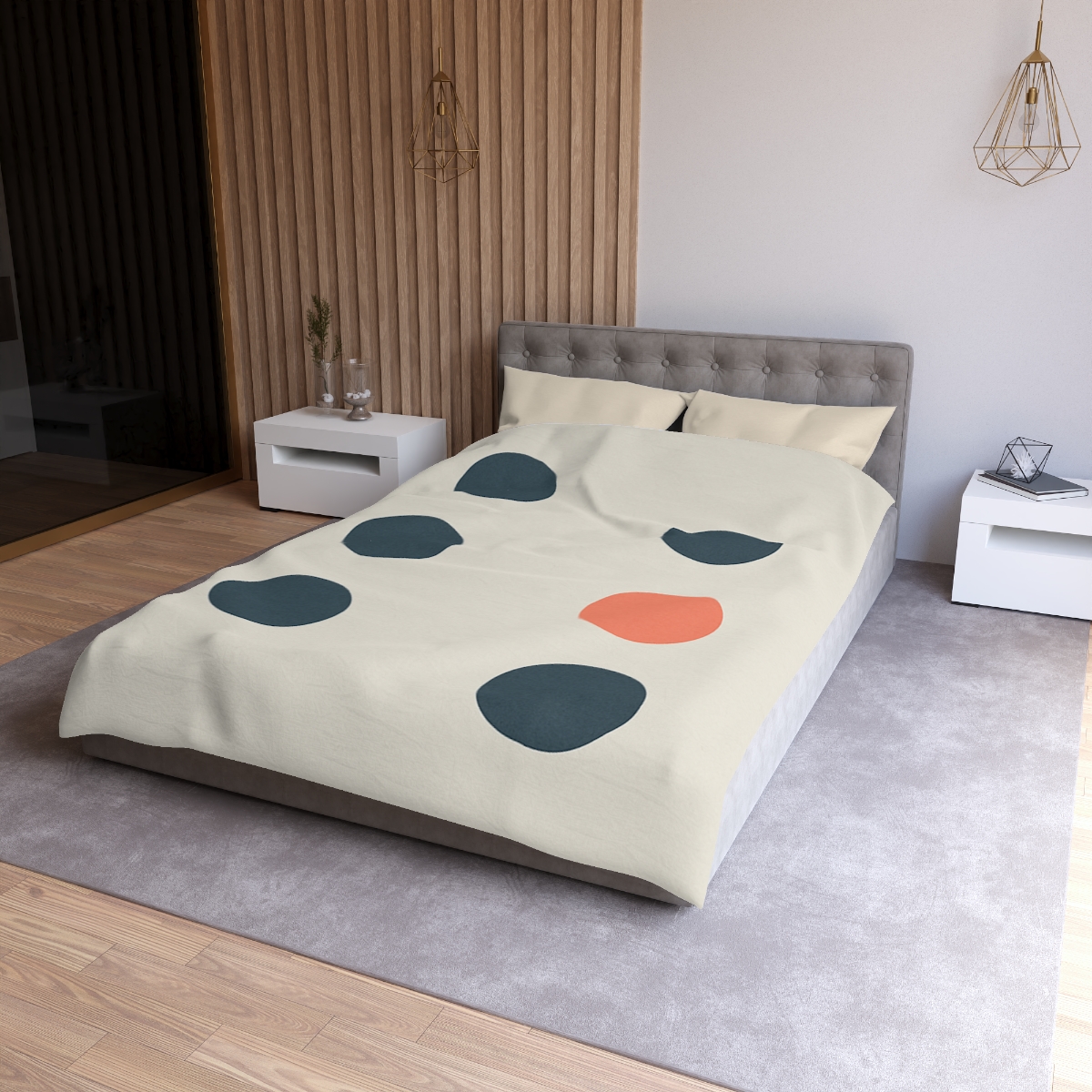 Clustered Dots With Open Lane duvets for gifts