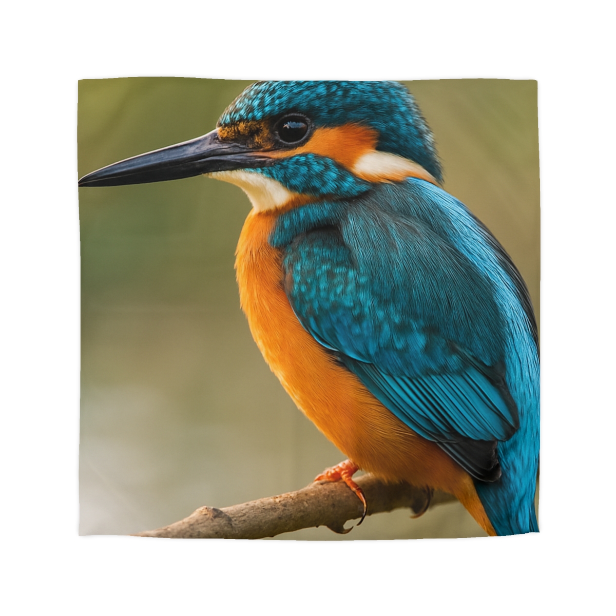 Sapphire Bolt Kingfisher trendy bedroom duvets
