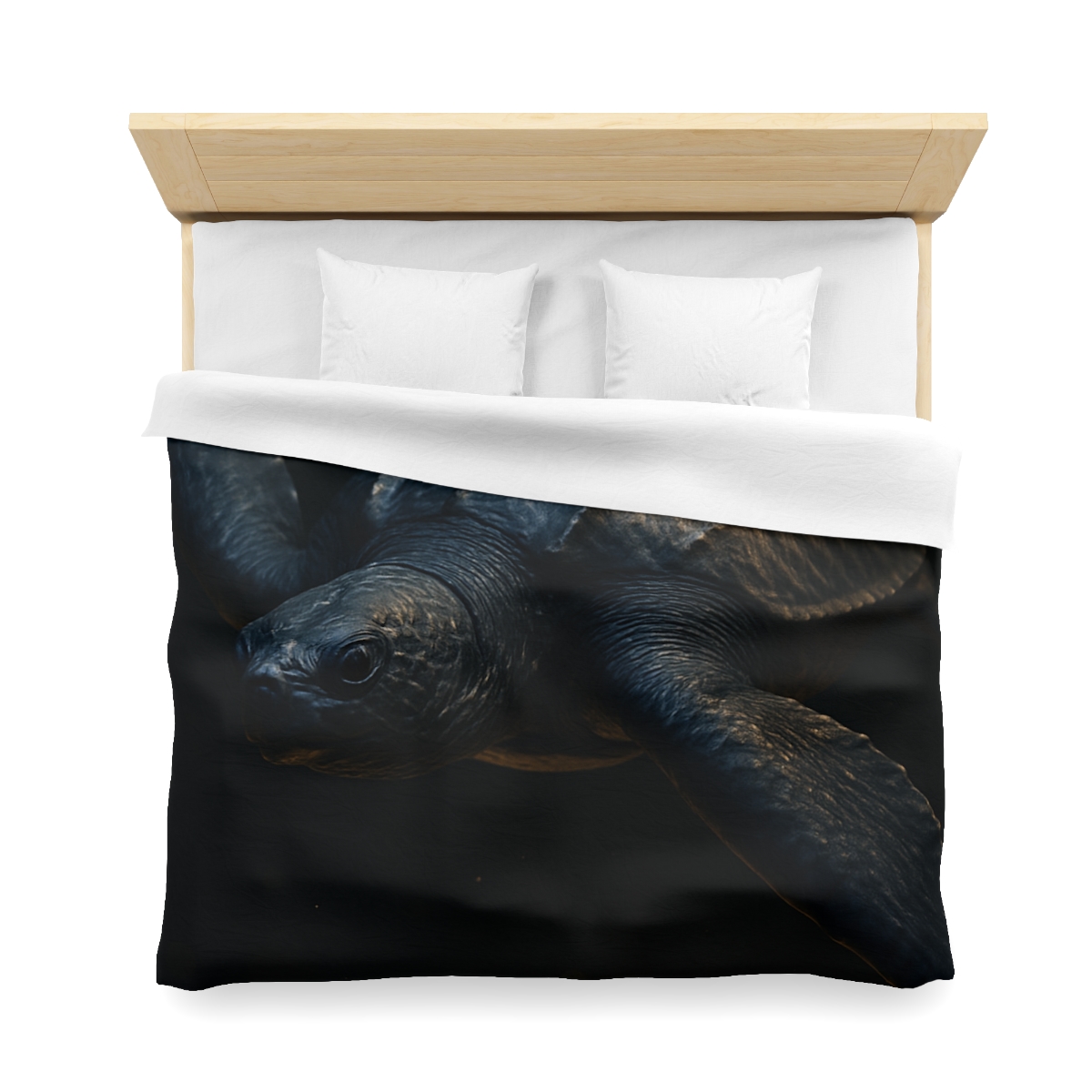 Starlit Drift Leatherback Sea Turtle unique patterned duvets