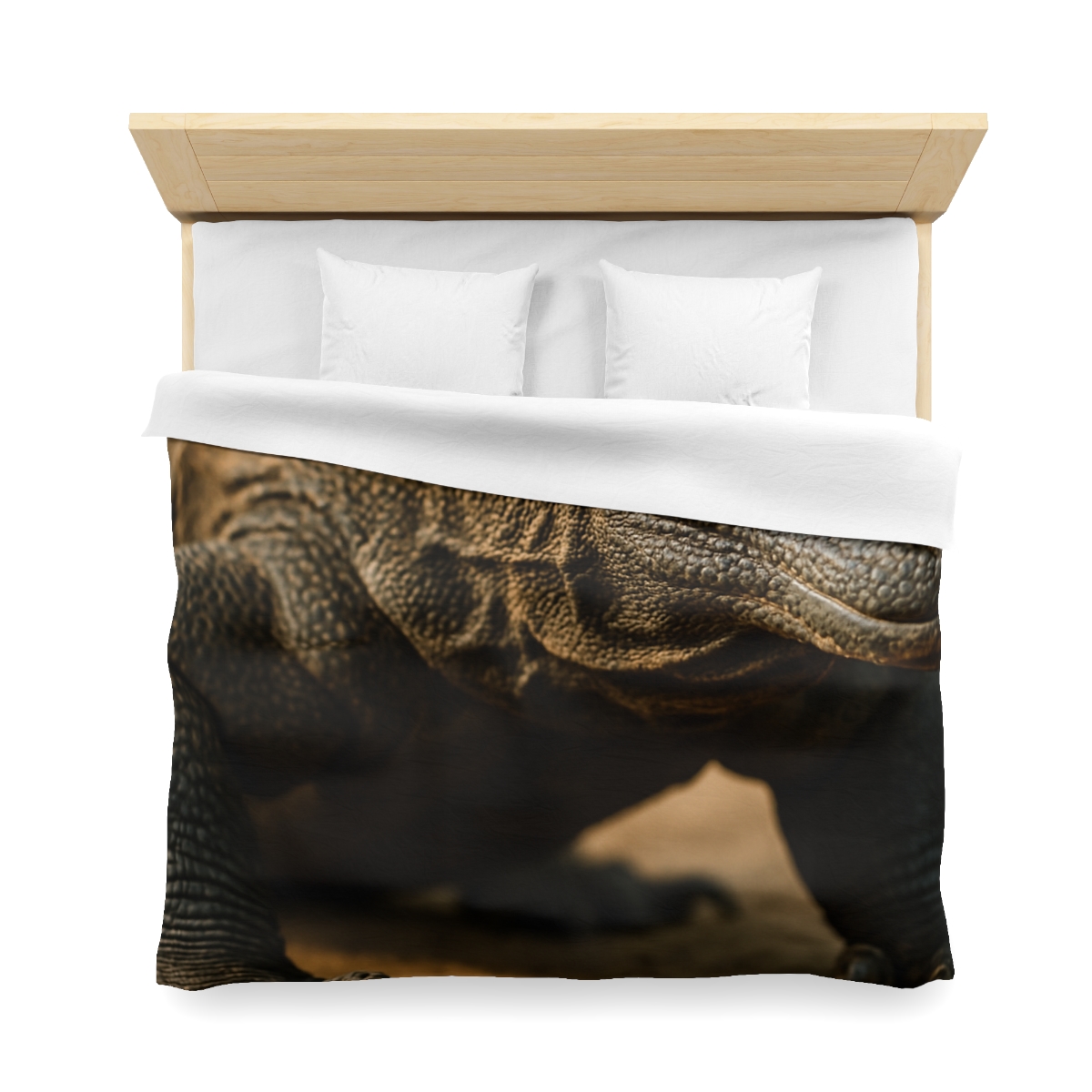 Ancient Sentinel Komodo Dragon unique patterned duvets