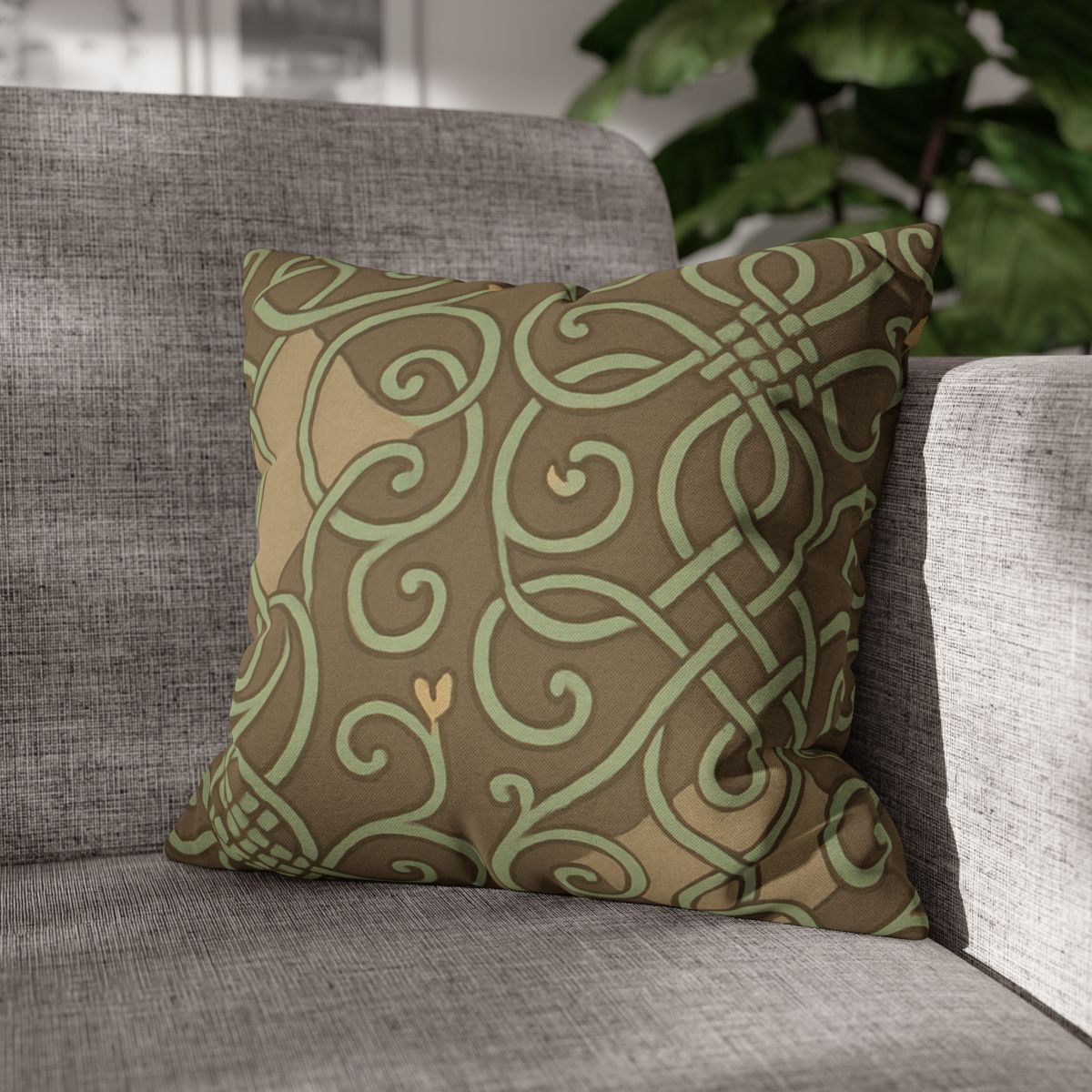 Vine Lattice Mosaic personalized pillow covers