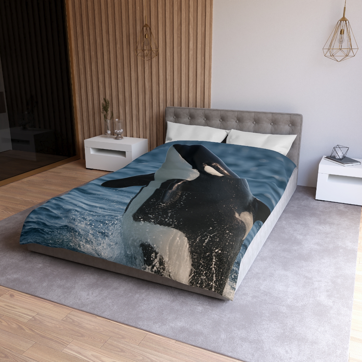 Tidal Monarch Orca warm winter duvets