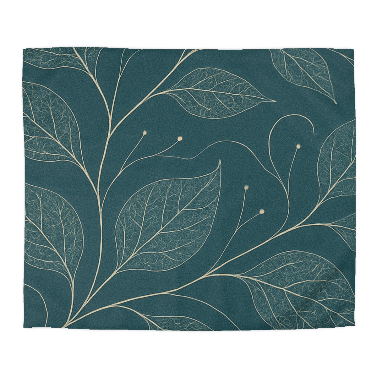 Vein Map Constellation Weave designer printed duvets