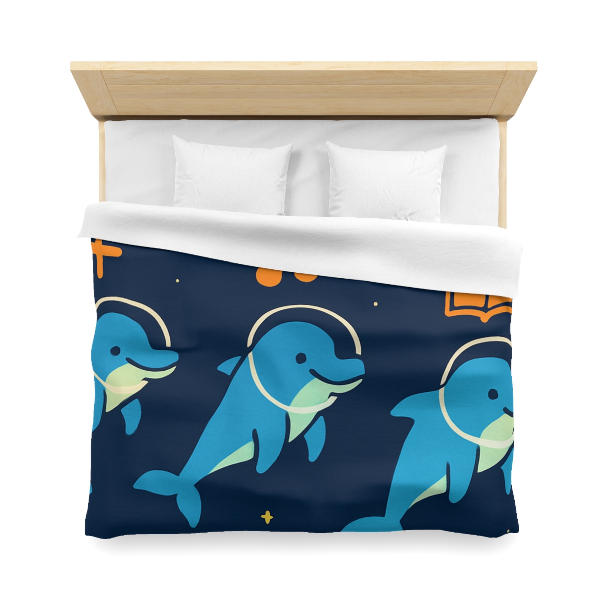 Space School Of The Ocean Dolphins duvets for gifts