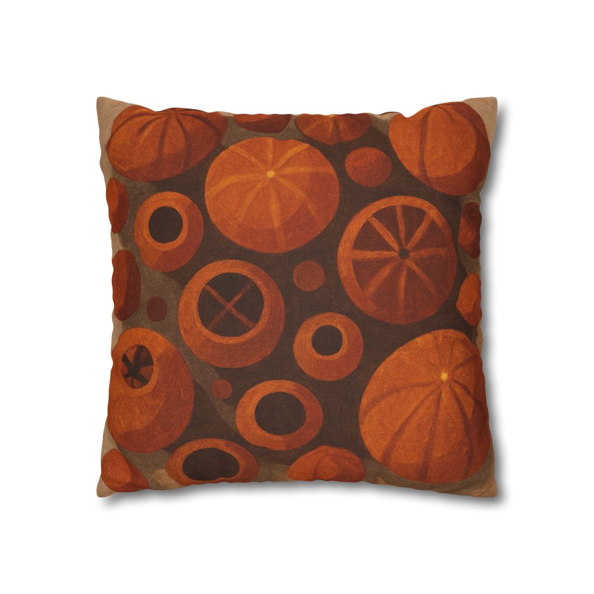Seed Pod Cluster Mosaic personalized pillow covers