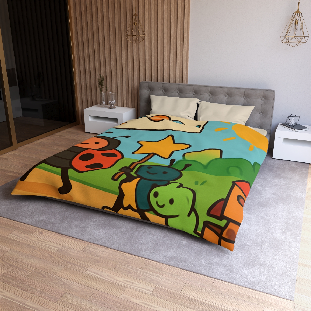 Galaxy Garden Insect Parade duvets for gifts