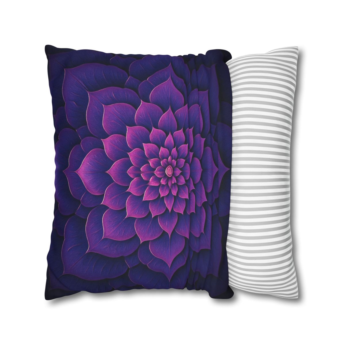 Bloom Ripple Mandala trendy patterned pillow cases
