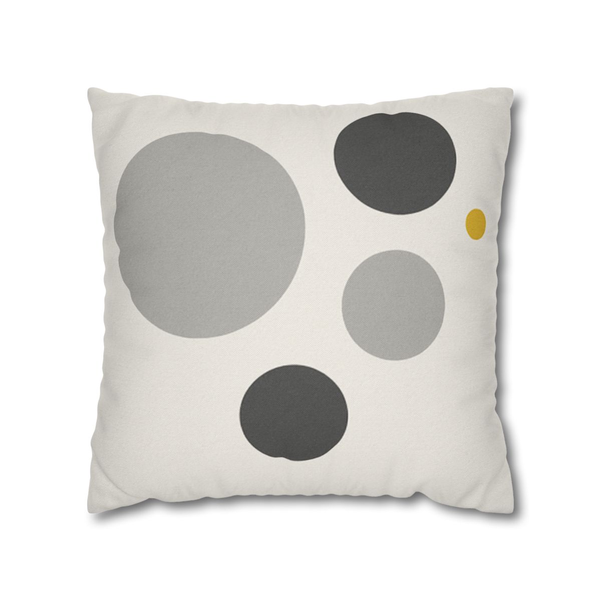 Balanced Cluster Of Circles trendy patterned pillow cases
