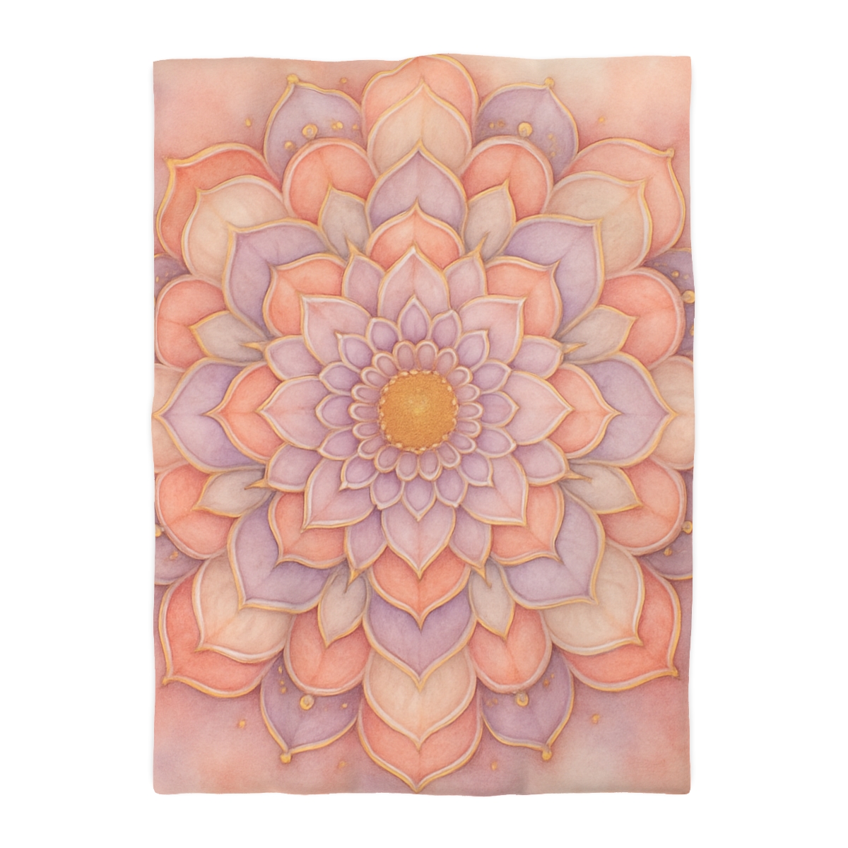 Petal Prism Mandala custom duvets