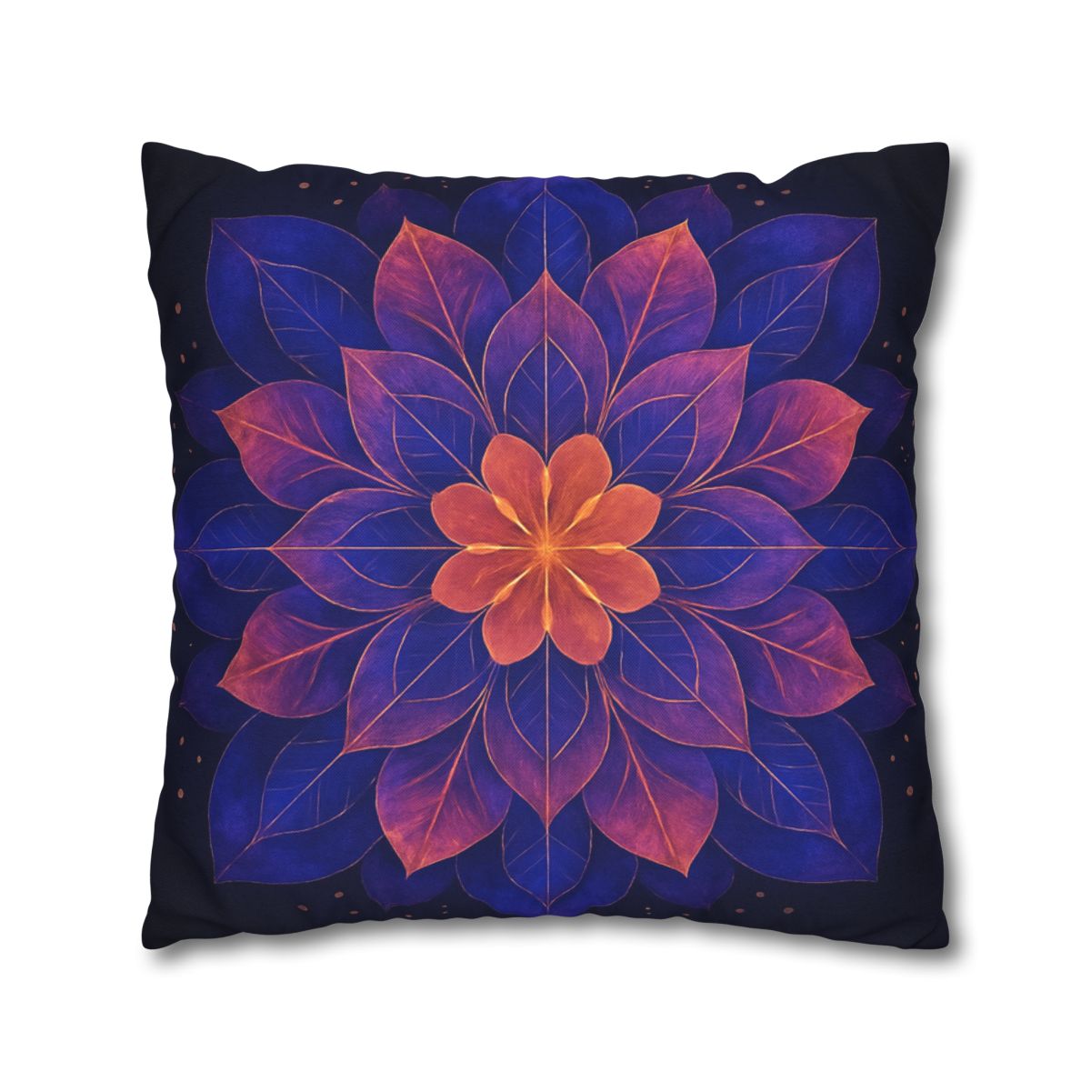 Petal Prism Mandala trendy patterned pillow cases