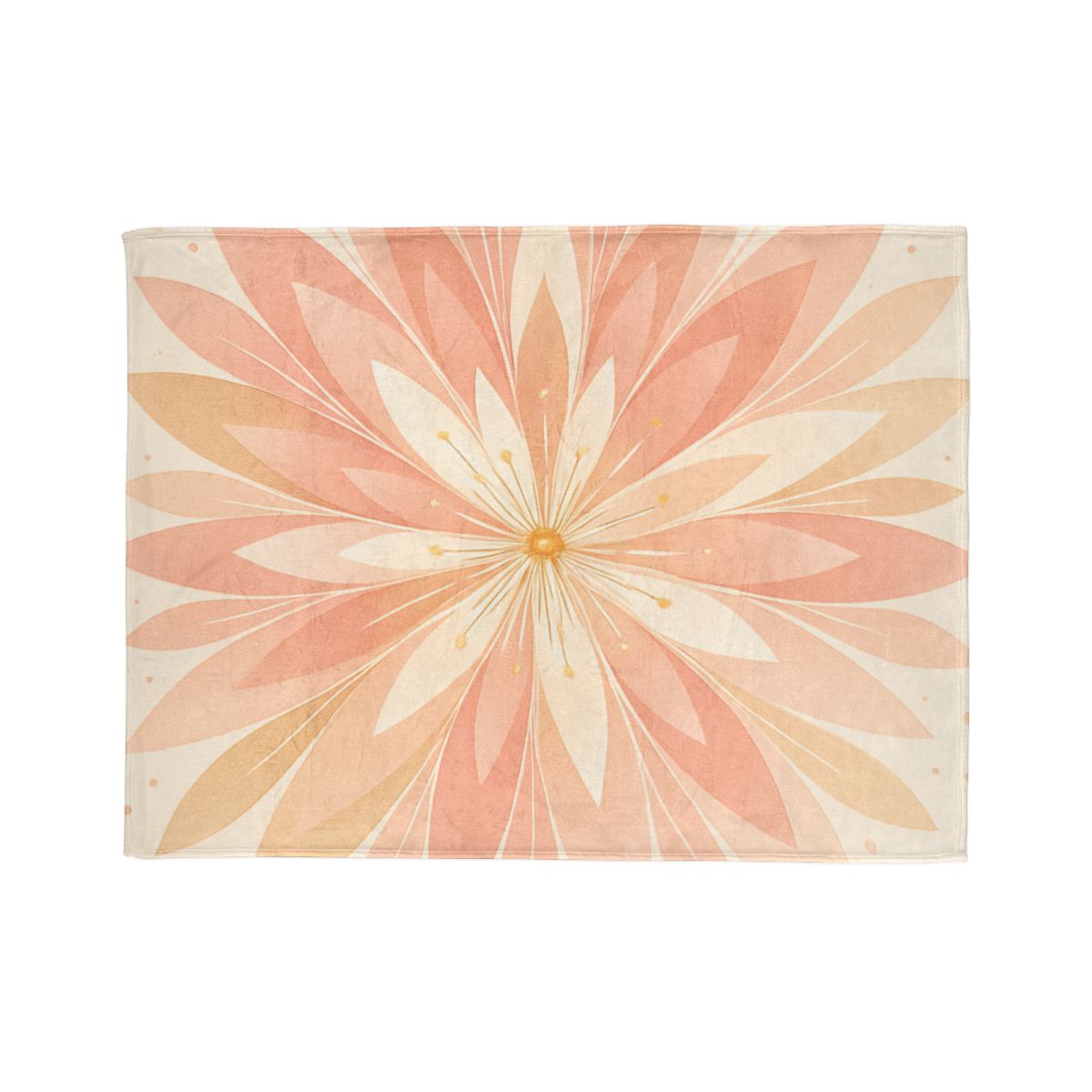 Petal Radius Starburst warm winter blankets