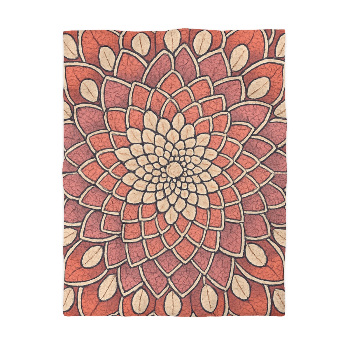 Bud Mosaic Fractal Bloom trendy bedroom duvets