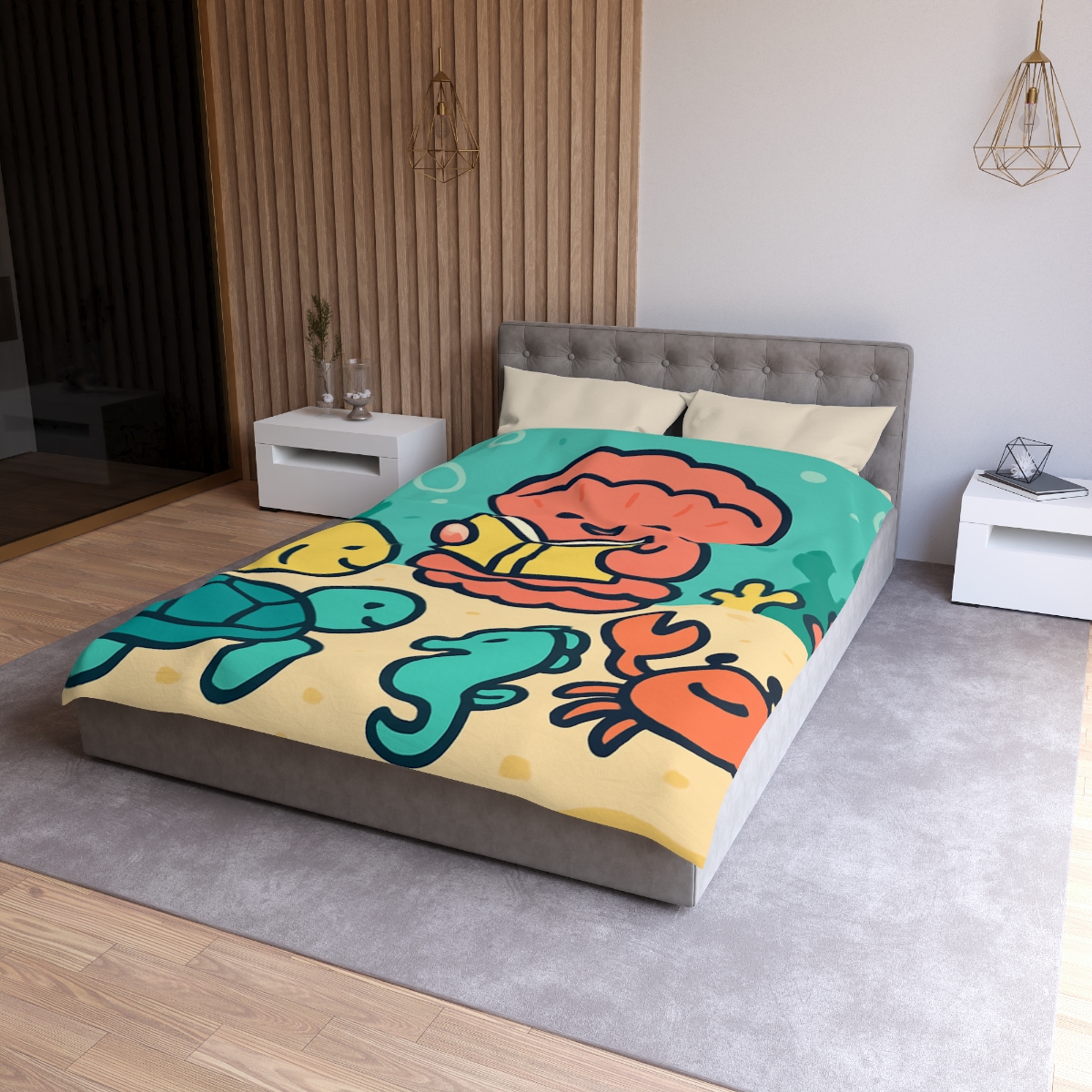 Bubble Reef Class unique patterned duvets