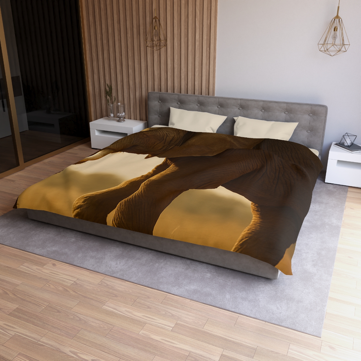 Savannah Sentinel Elephant unique patterned duvets