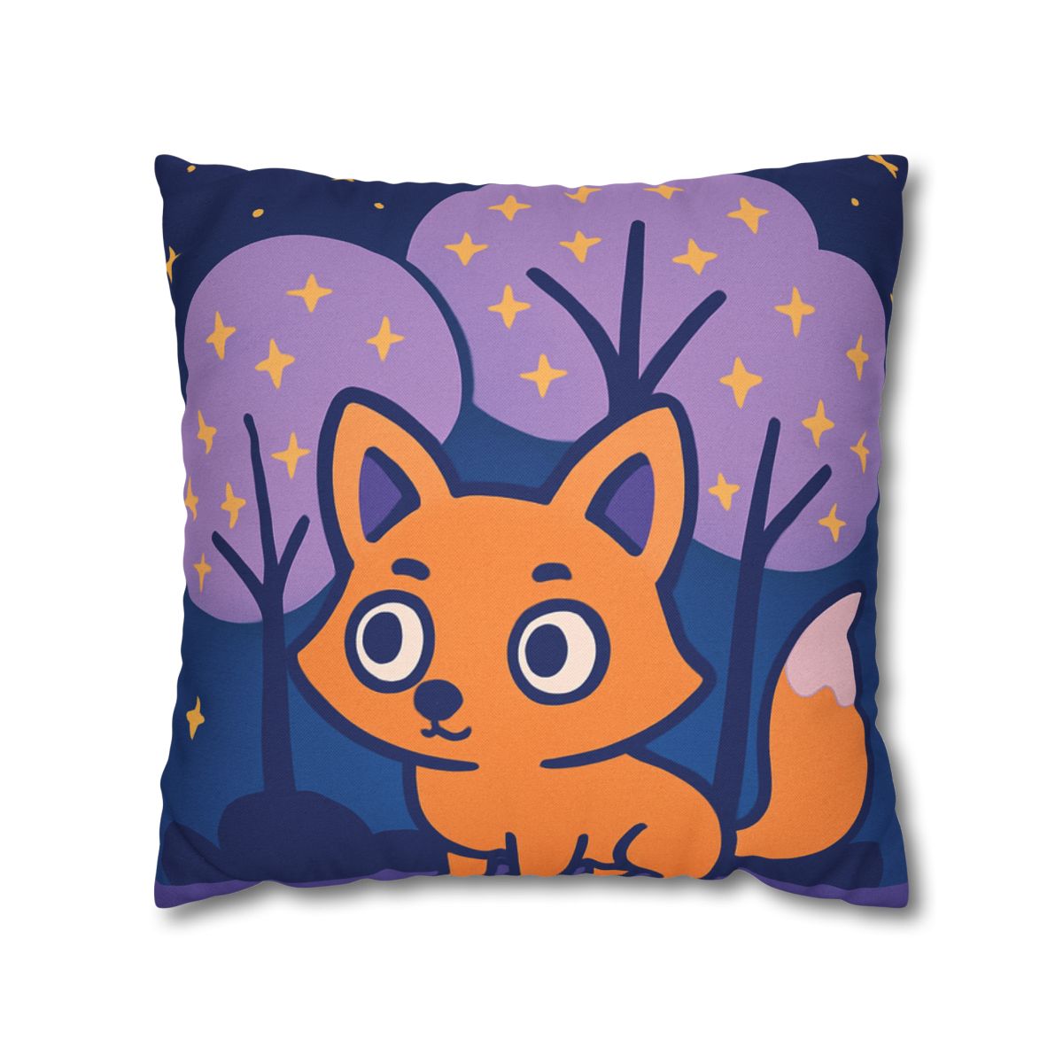 Galactic Forest Fox custom pillow cases