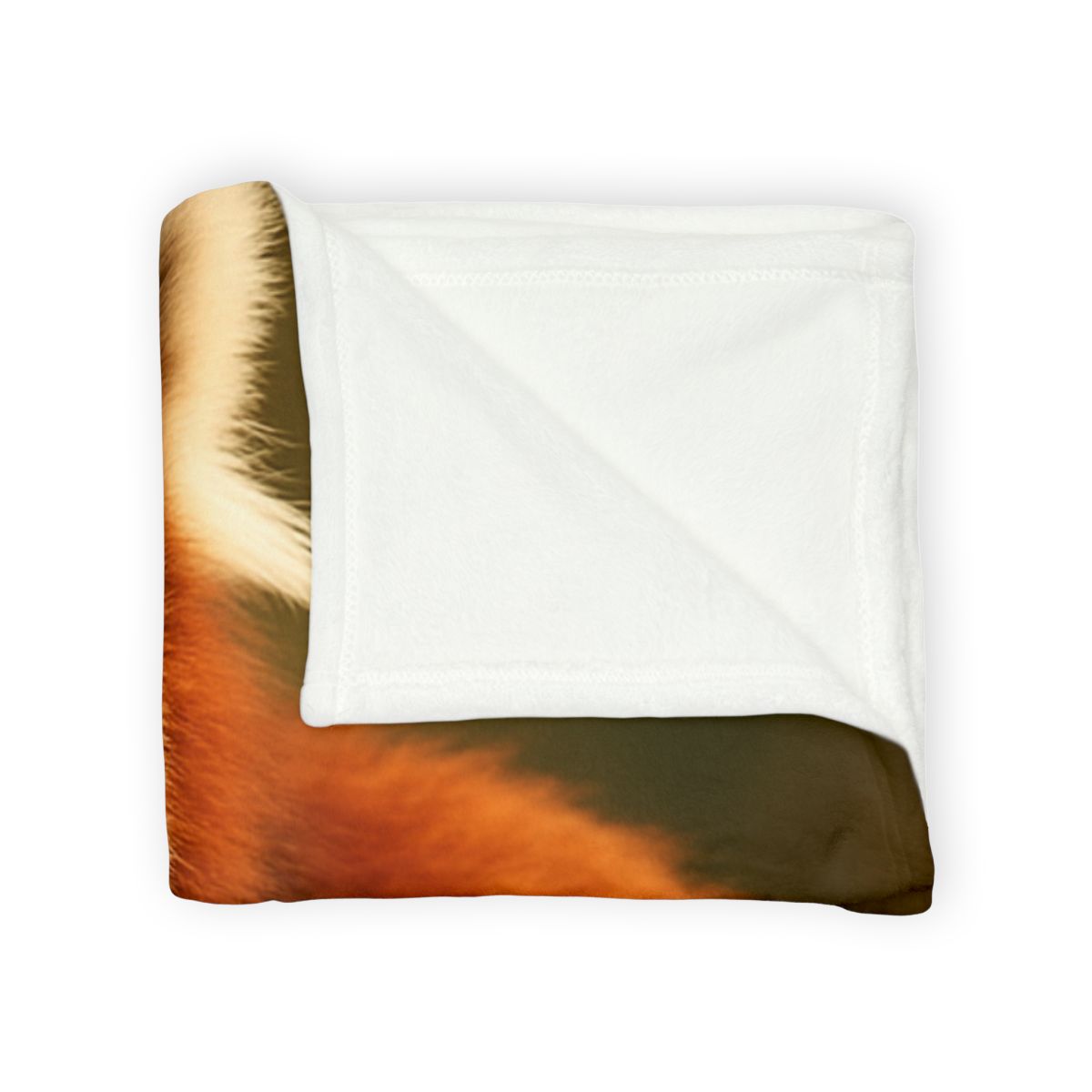 Crimson Whisper Red Panda trendy patterned blankets