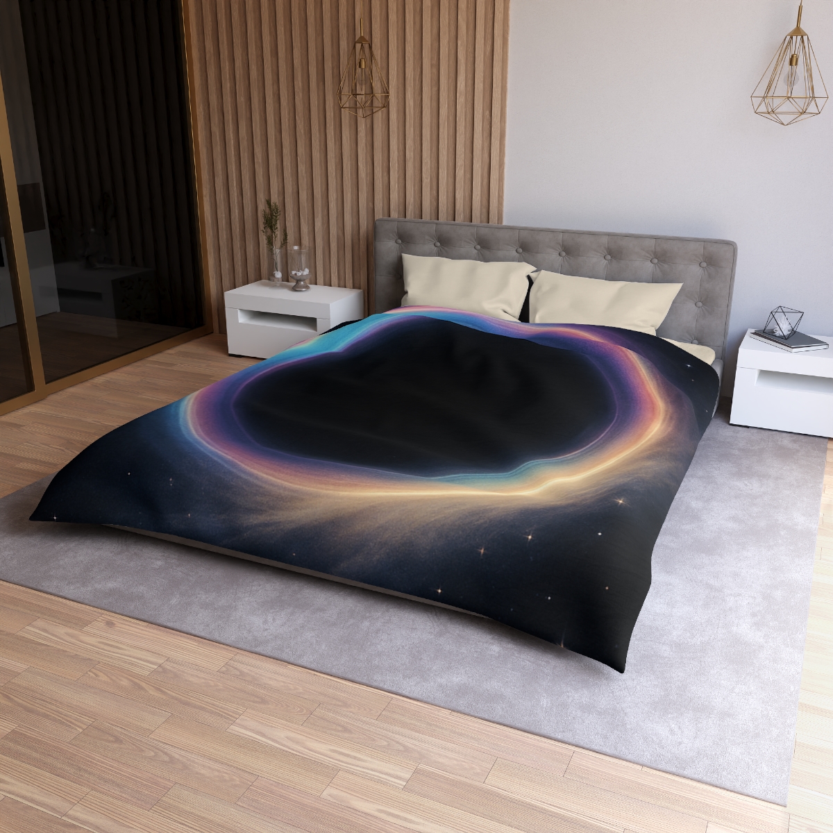 Prismatic Lensing Halo Drift trendy bedroom duvets