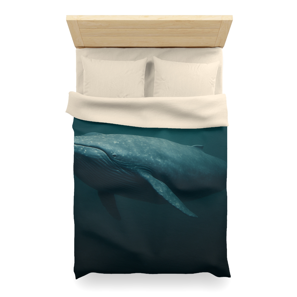 Ocean Song Blue Whale stylish duvet covers