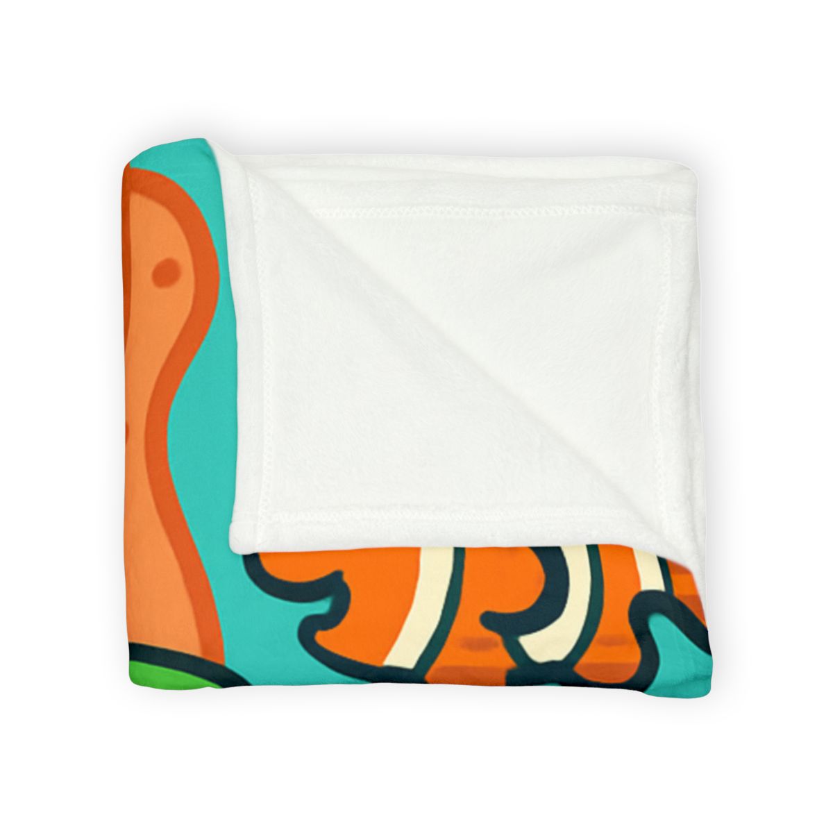 Coral Reef Post Office Run By Sea Turtles custom blankets