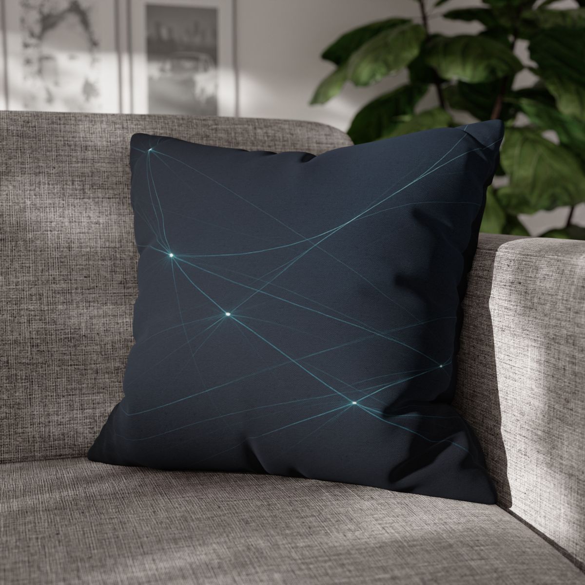 Cosmic Web Silk Filaments stylish decorative pillowcases