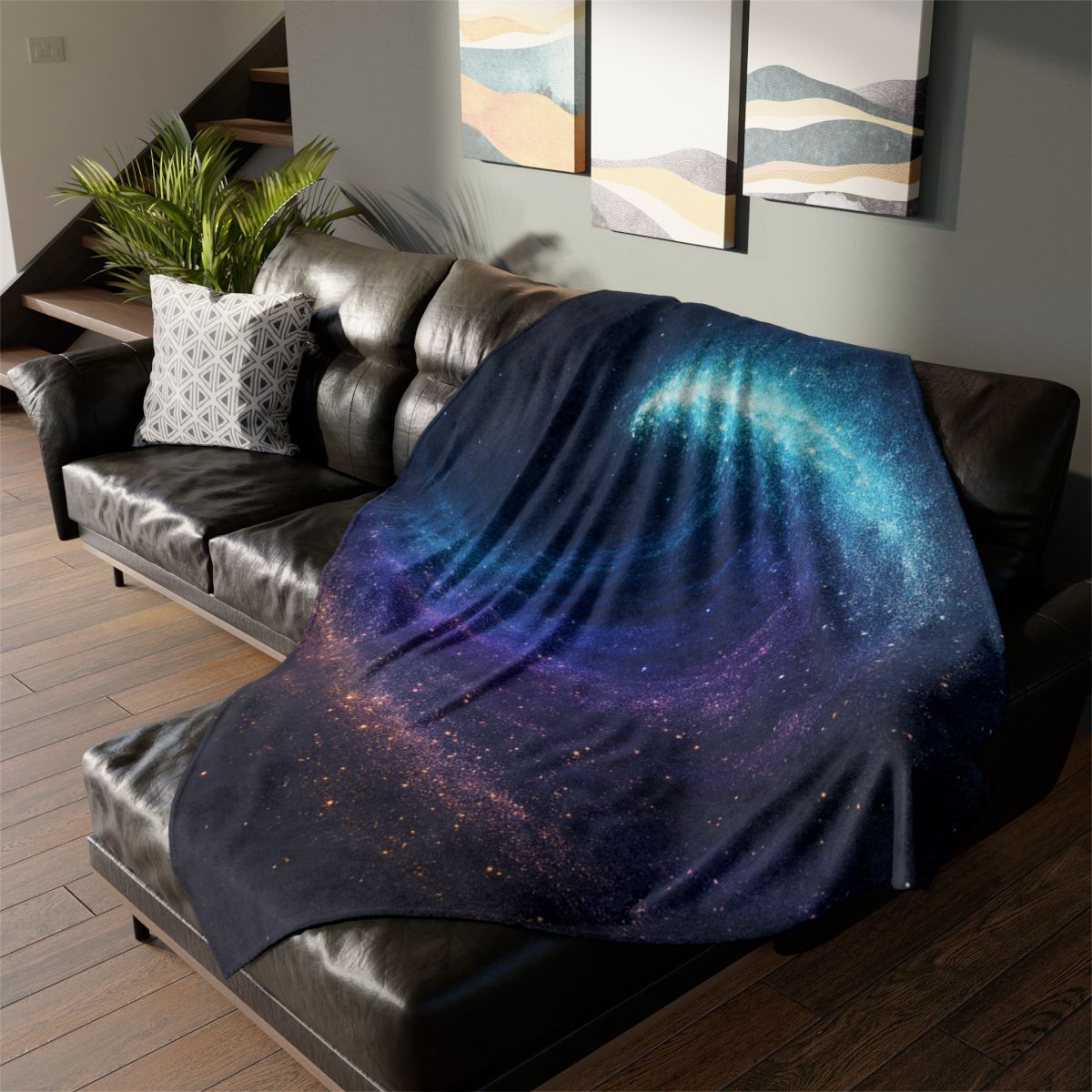 Radiant Particle Tidalwave unique gift blanketscustom blankets
