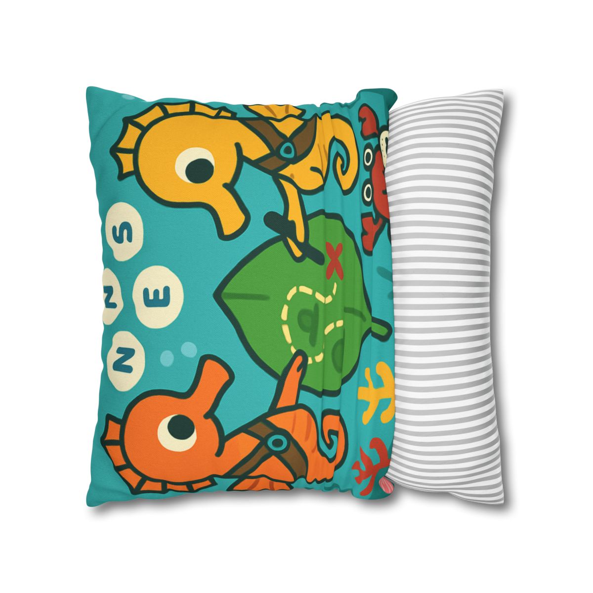 Underwater Map Makers The Seahorse Scouts custom pillow cases