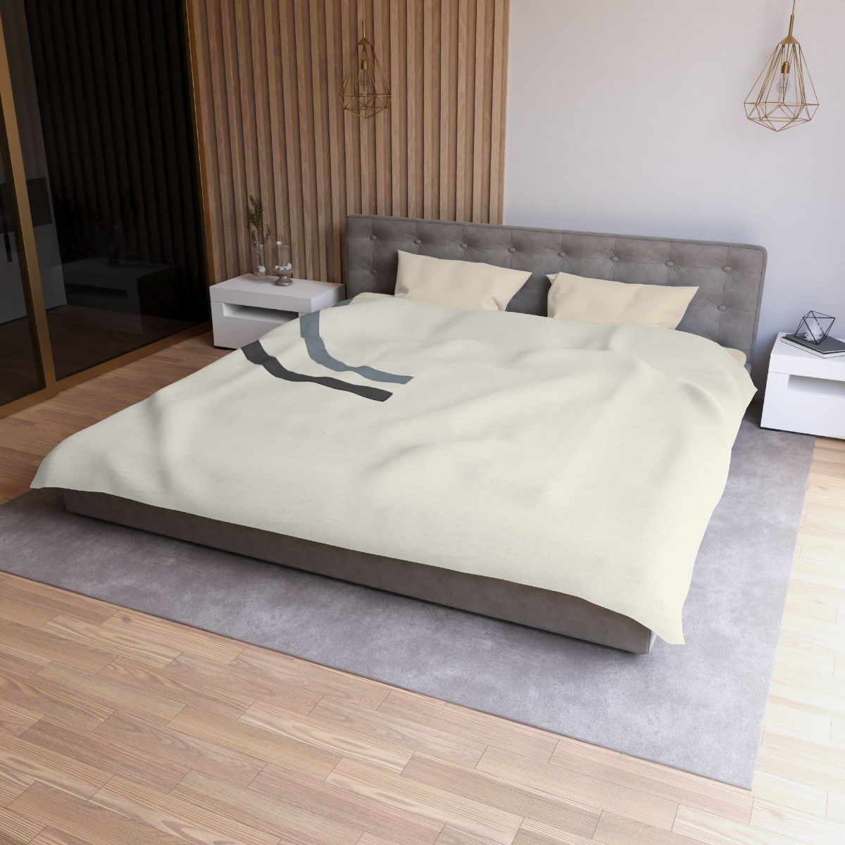 Partial Arc Corner soft comforter duvets