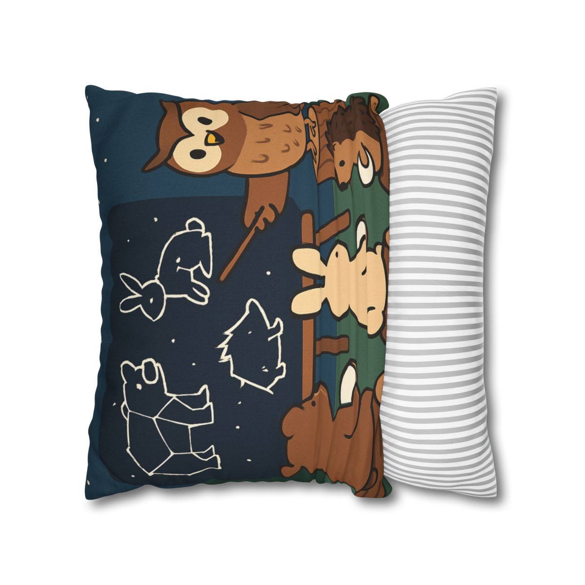 Constellation Classroom Of Forest Animals trendy patterned pillow cases